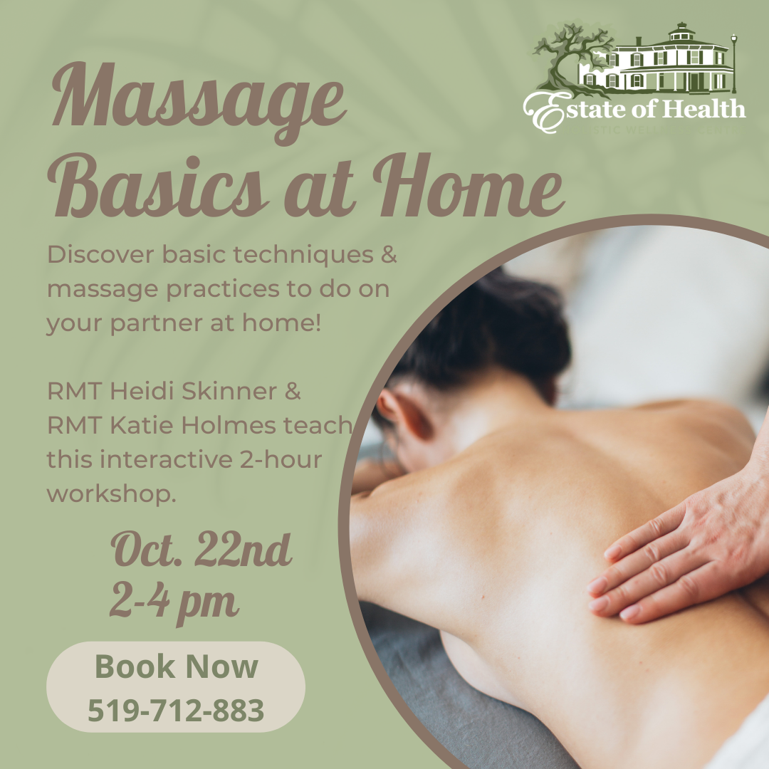 Massage At Home Basics Estate Of Health